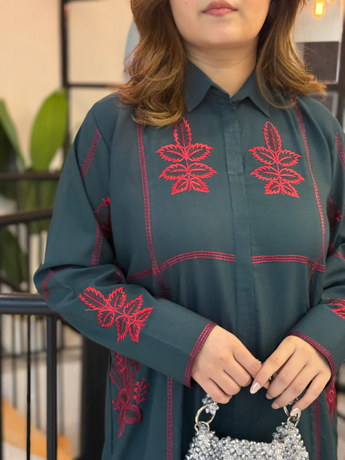 Aira Embroidered 2Pc
